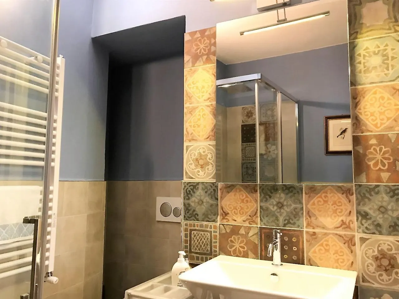 The Blue Lodge-Cozy Flat Close To Piazza Del Campo Siena Apartment
